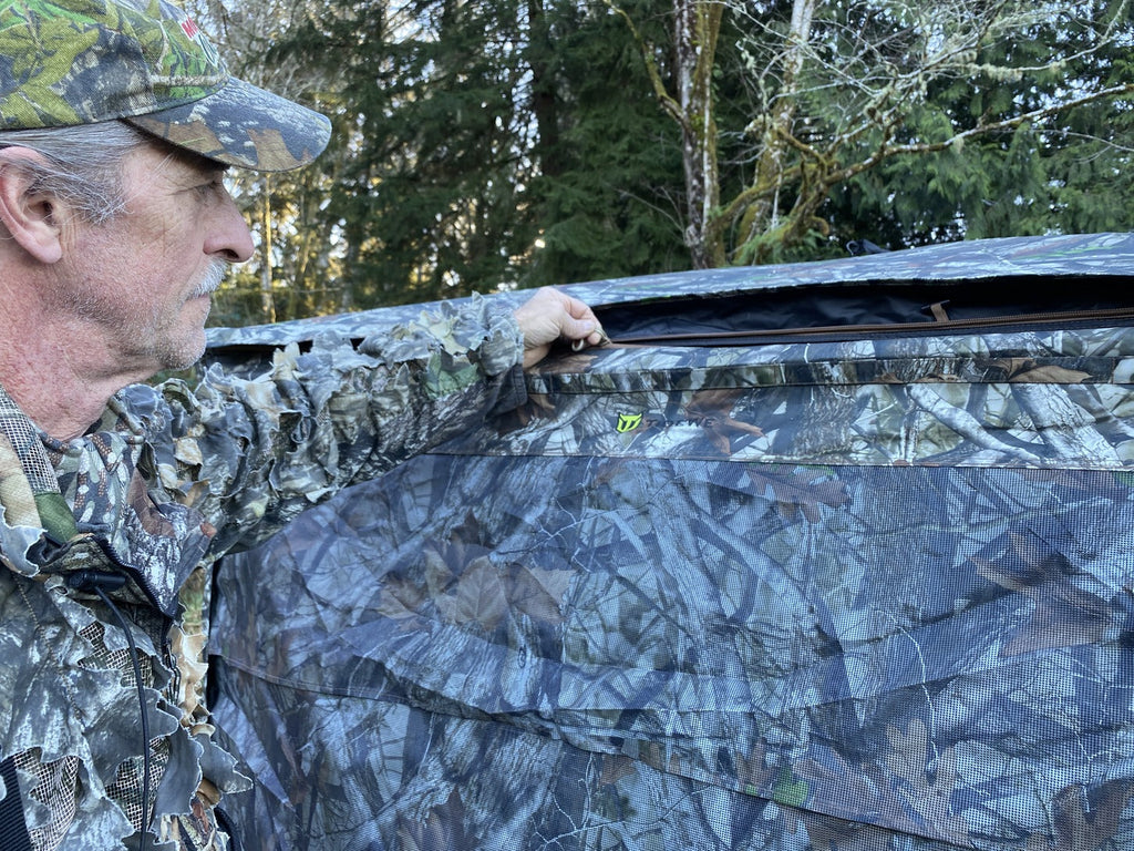 OptiVue Hunting Blind Tidewe Brand Display