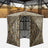 360 See-Through Ground Blind | 75-Inch 3 Person Pop Up Deer Blind with No-Trip Door | Portable Camo Hunting Blind with Blackout Curtain for Whitetail Deer Hunting