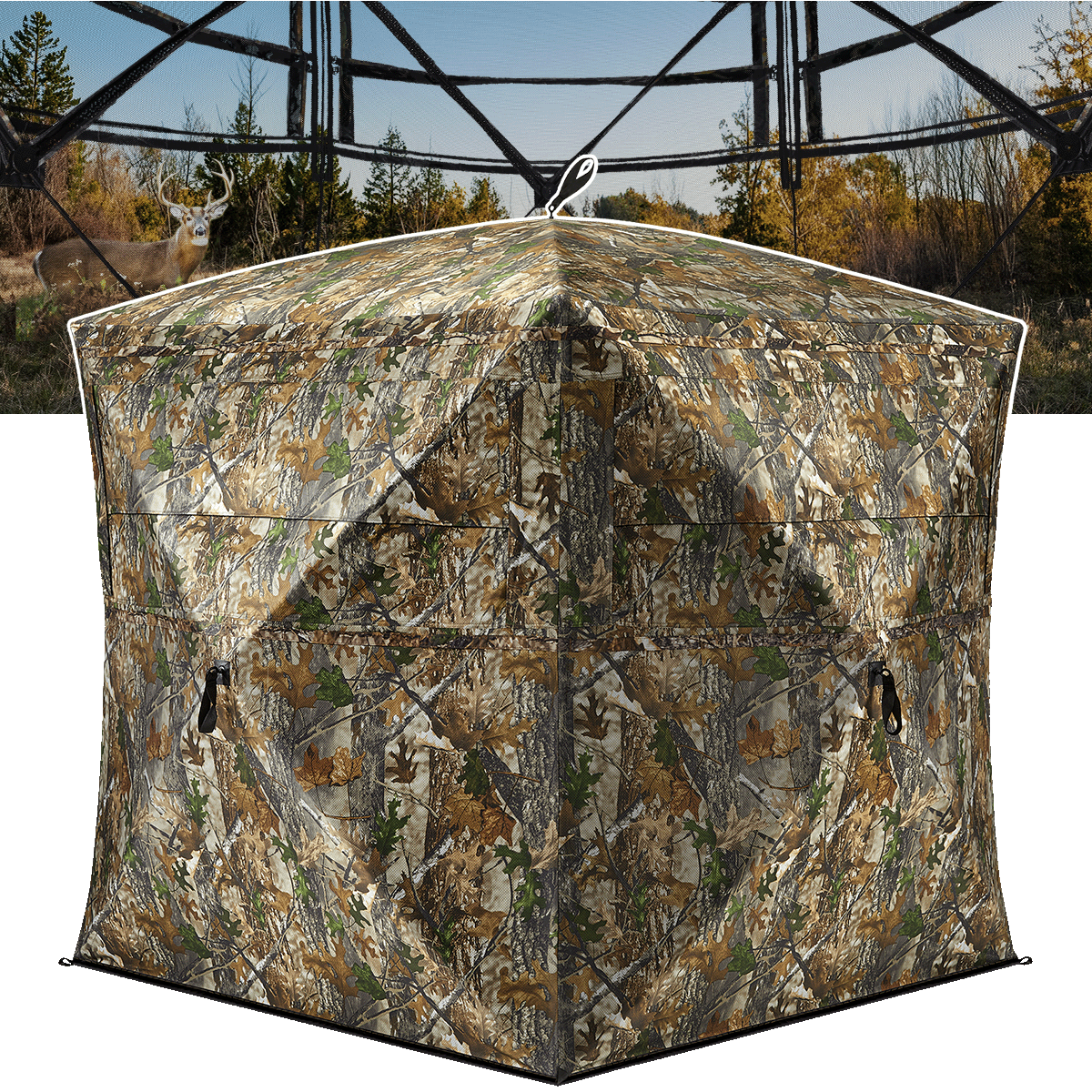 camo tent see through Mystery Box, Blind / VisX/VisMax
