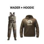 V,main,Waders: Realtree Legacy + Hoodie: Brown