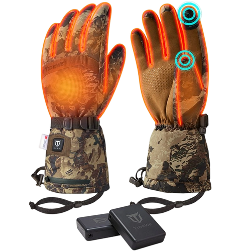 heated gardening gloves Heated Gloves for Men | Waterproof Battery-Powered Snow Gloves