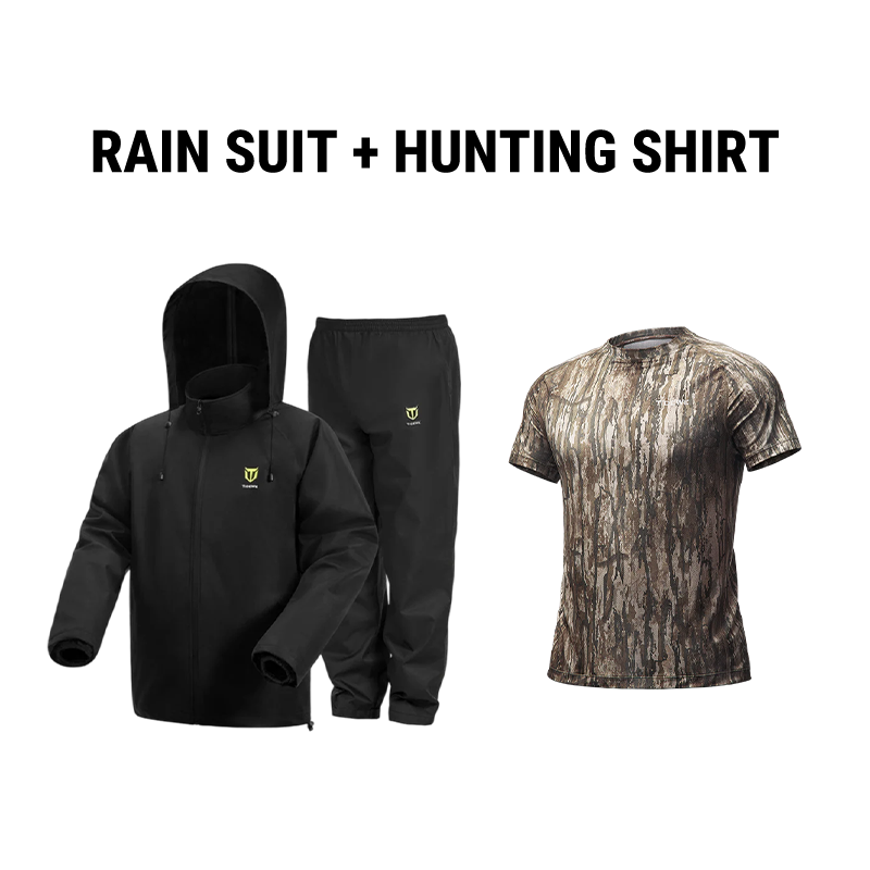 Rain Suit | Waterproof Lightweight Rain Jacket - TIDEWE