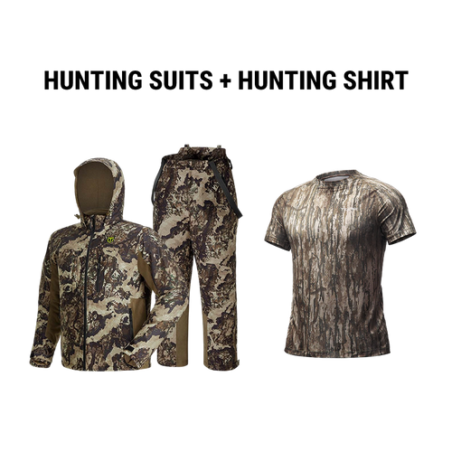 V, main,Veil Whitetail Hunting Suit+Realtree Legacy Shirt
