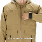 V,Jacket: Marsh Brown; Waders: Marsh Moss