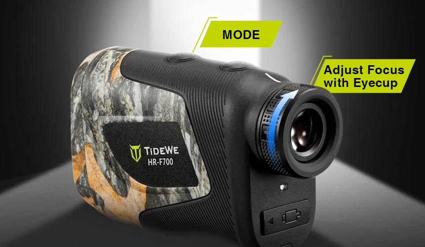 Tiwe 700/1000Y Laser Camo Deer Hunting Rangefinder - TideWe