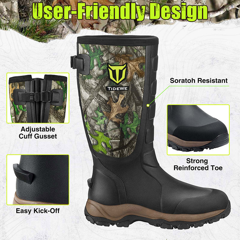 TideWe hunting boots with user-friendly design 