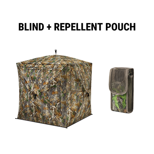 270 See Through Hunting Blinds | Portable Pop-up Deer Ground Blind Tent