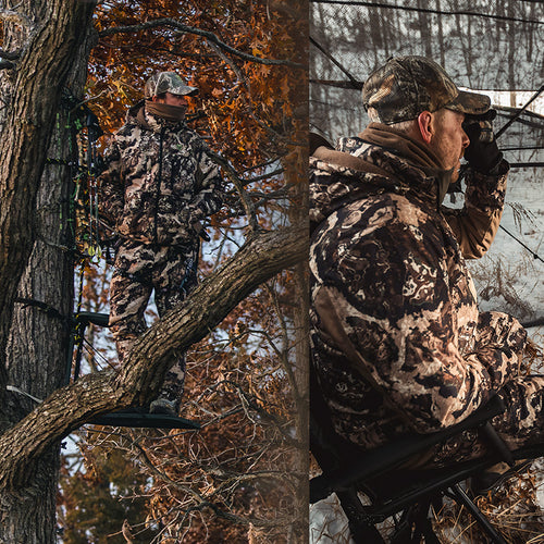 V,Camo Blind + Veil Whitetail Suit