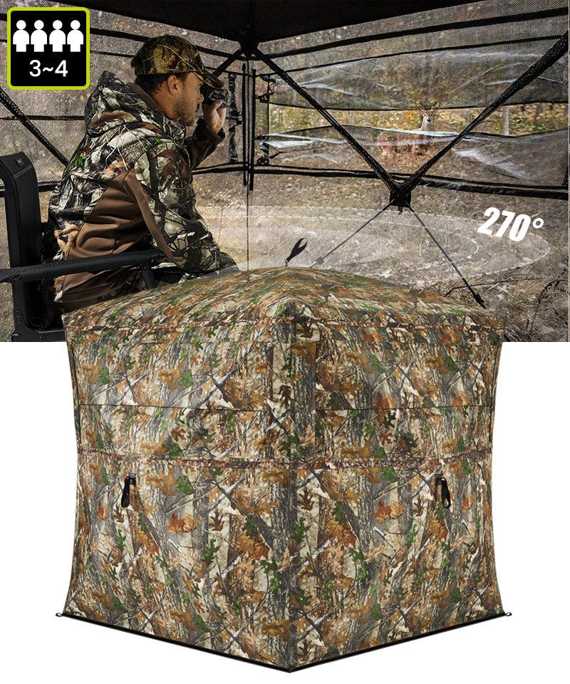 See Through Hunting Blind Ground Blinds TideWe