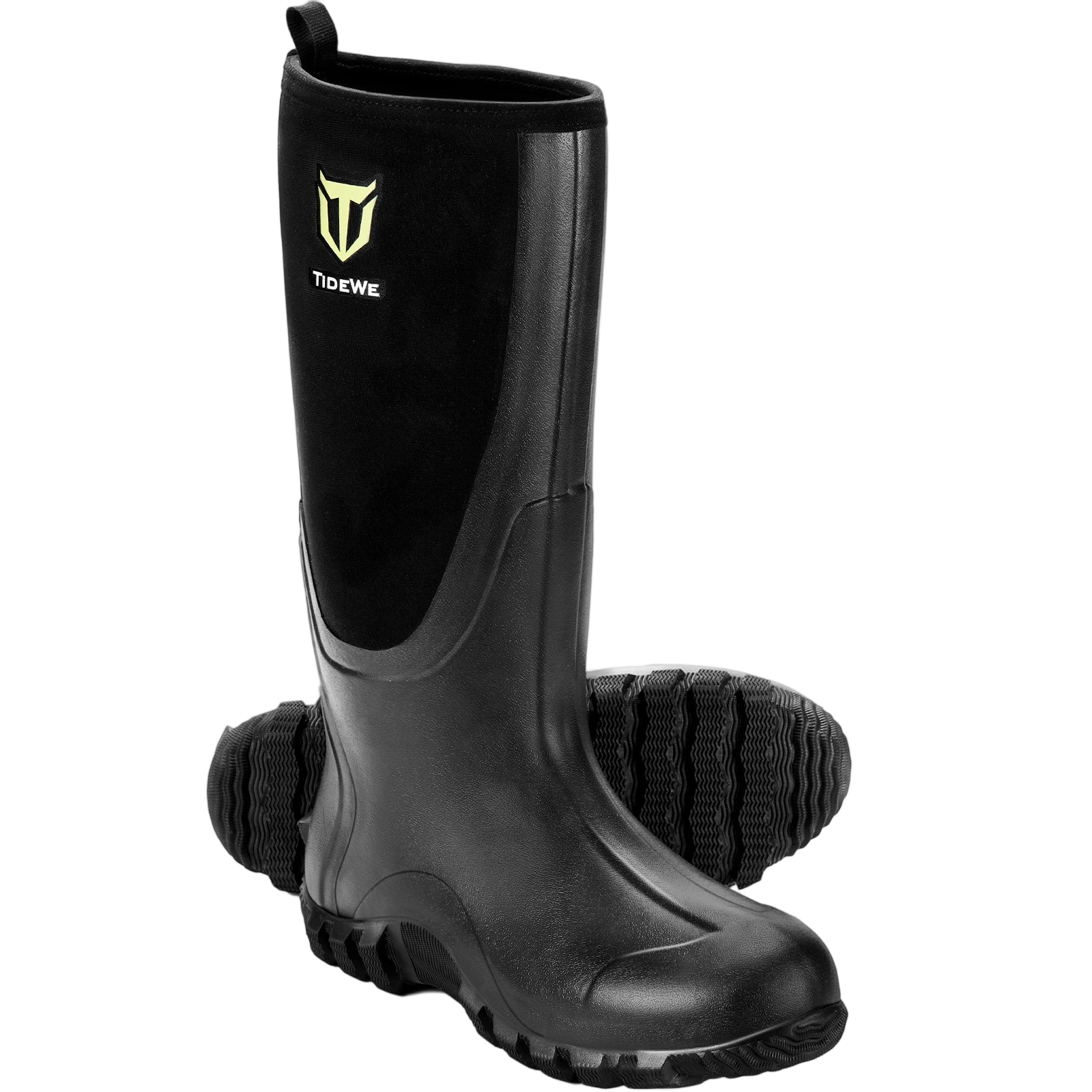 TideWe Brown and Black Waterproof Boots Boots Series - TideWe main image 3