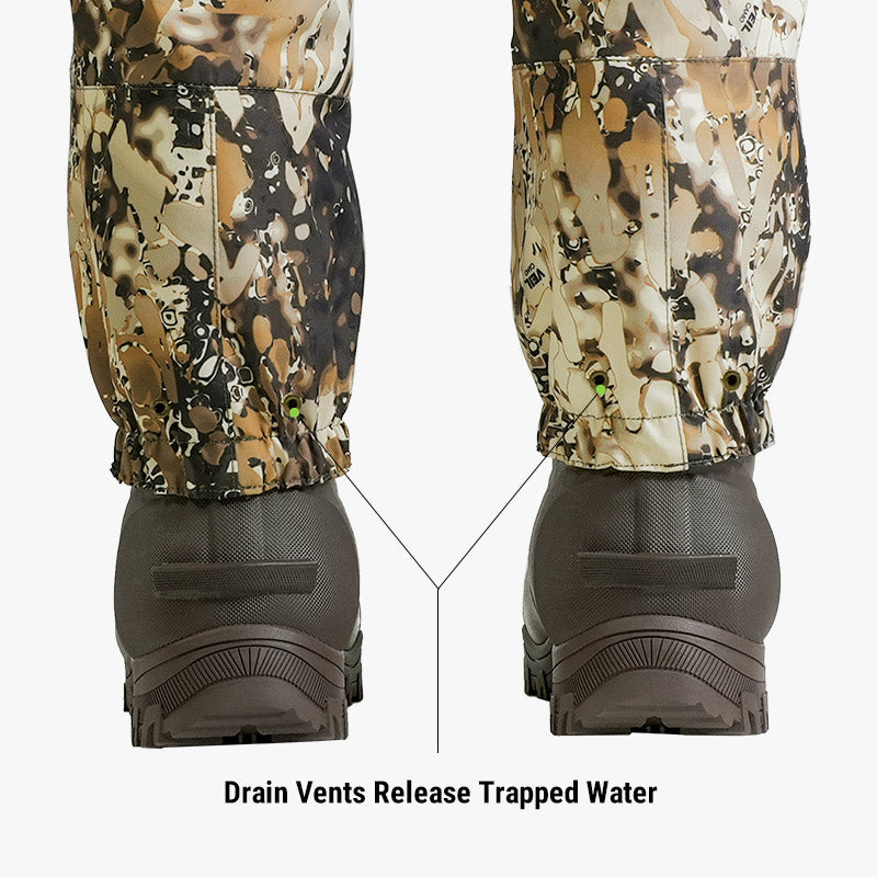 Light Waders LightWade Waist High Waders | Waterproof Bootfoot Waders for Men - TideWe