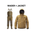 TIDEWE × MinnDak Slough Dawgs TIZIP® Breathable Waders+FowlStorm Elite TideShell™ Duck Jacket Bundle