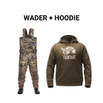 V,main,Waders: Next EVOS + Hoodie: Brown