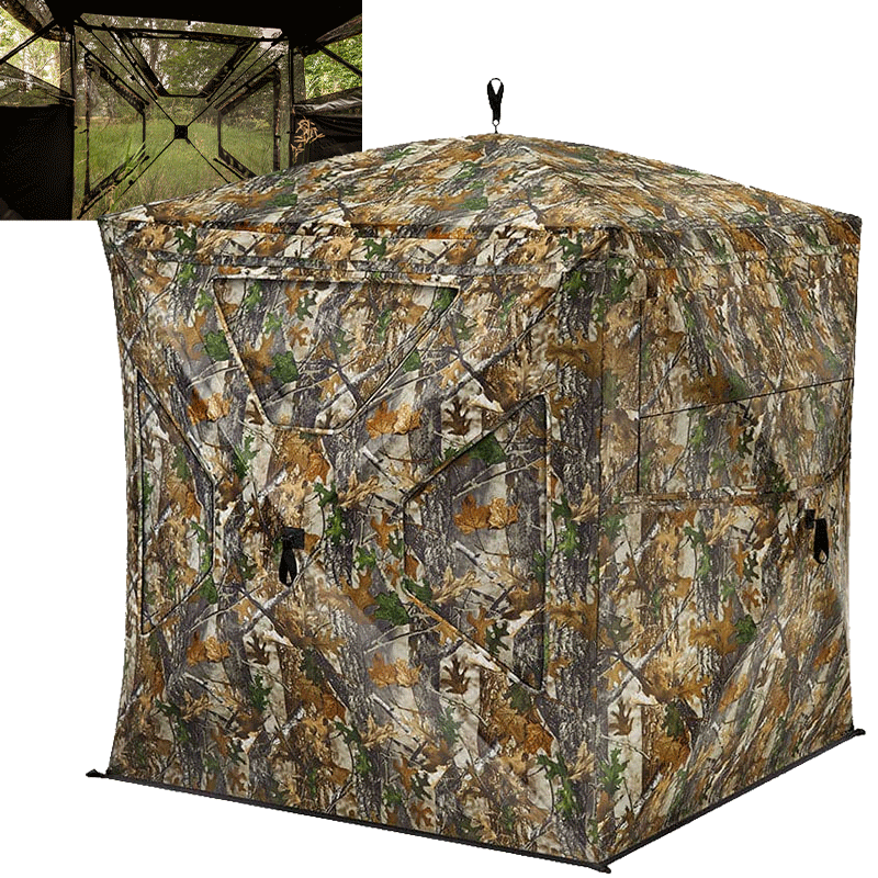 See-Through Hunting Blind by TIDEWE