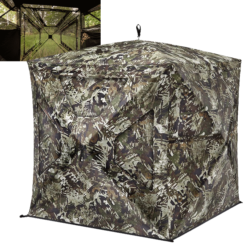 Tidewe Turkey Hunting Blind 270°See Through with Silent Magnetic