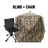VisFive360 See Through Ground Blind & 360° Swivel Hunting Chair