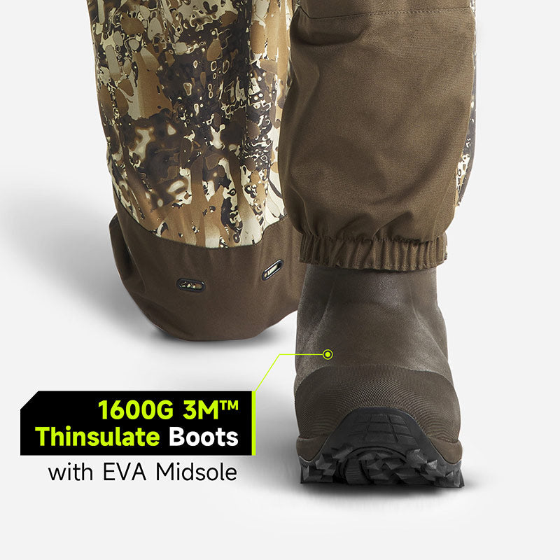 TideWe DeepWade Zip Waders Duck Hunting Breathable Chest Waders TideWe