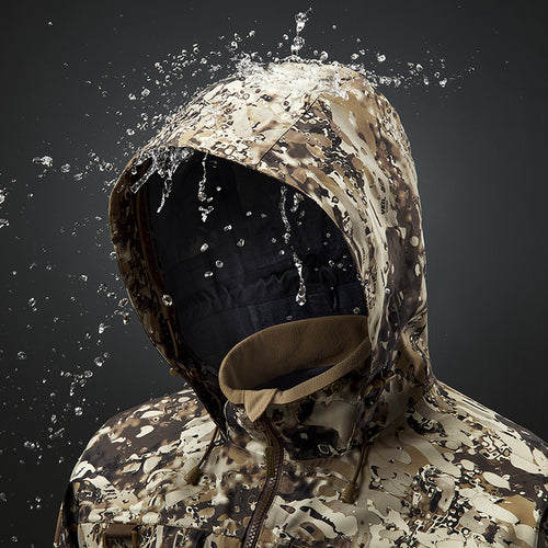 V,Jacket: Veil Avayde; Waders: Timber Shadow