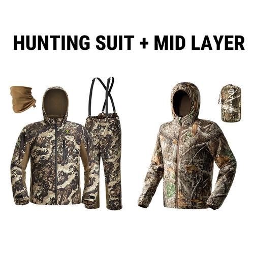 V,main,Suit: Veil Whitetail+Mid Layer: Realtree-EDGE