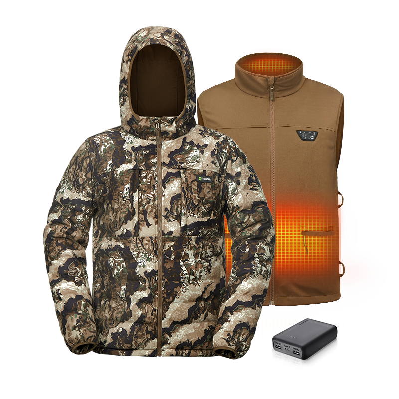 3-in-1 Deerhunter Heated Jacket for Hunting - TideWe