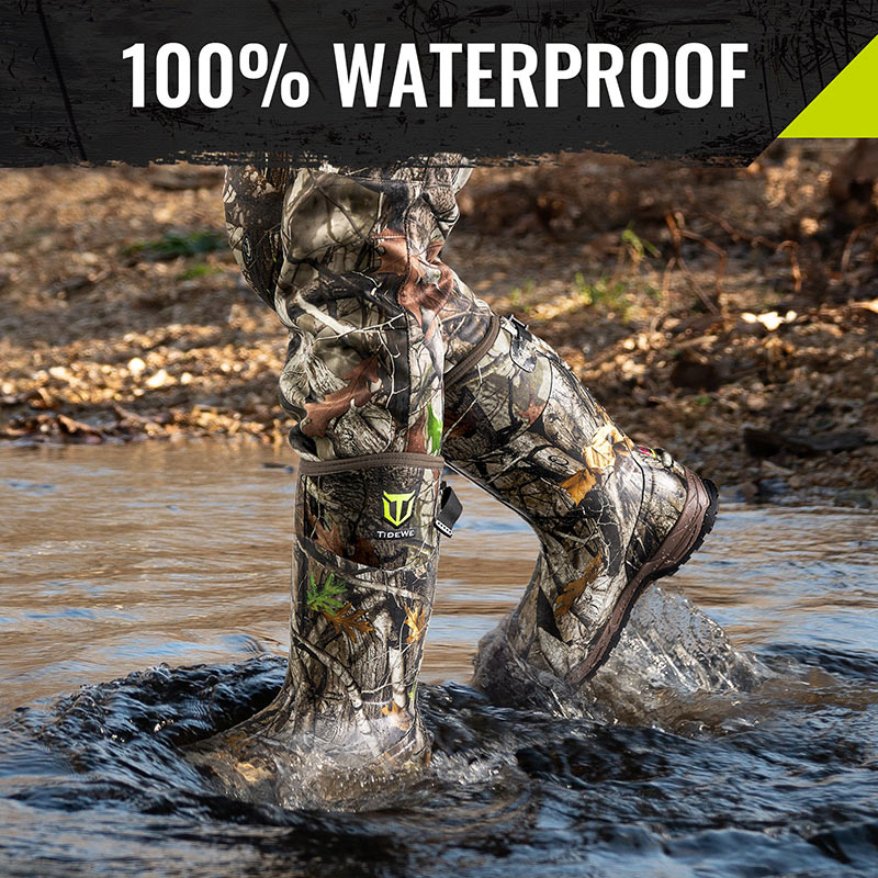 800g Insulated Hunting Boots Waterproof Warm Boots - TideWe