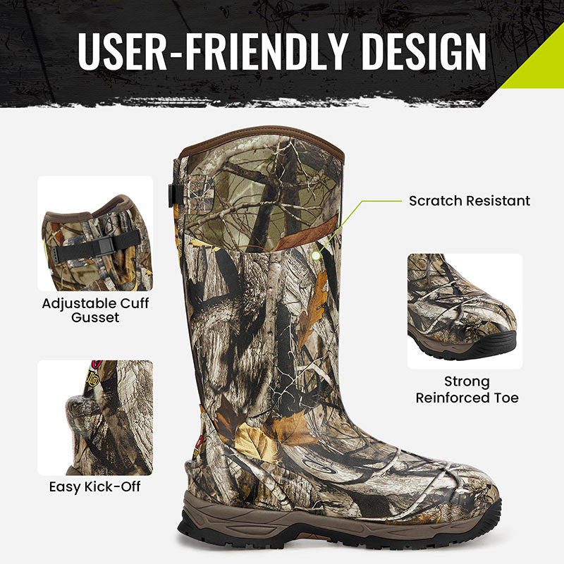 Hunting Boots with user-friendly design