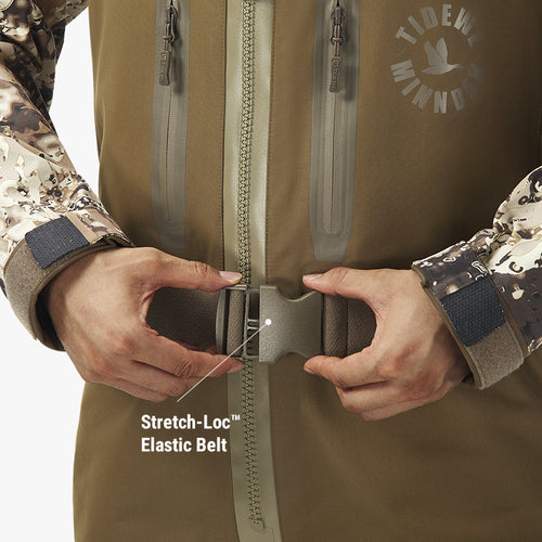 V,Jacket: Veil Avayde; Waders: Timber Shadow