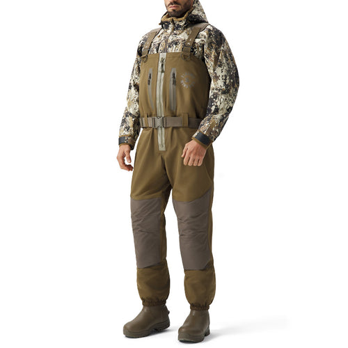 V,Jacket: Veil Avayde; Waders: Timber Shadow