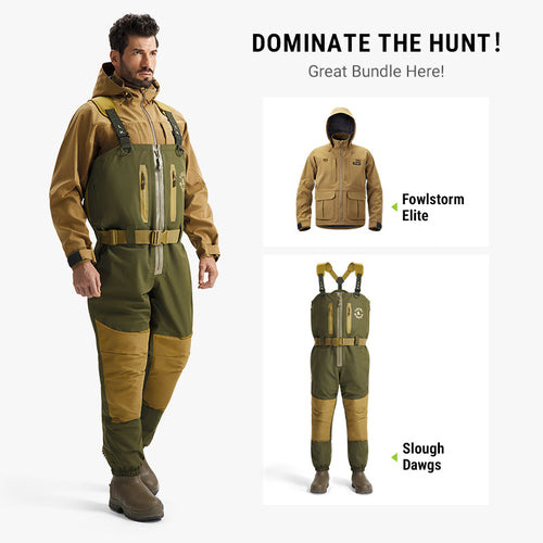 V,Jacket: Marsh Brown; Waders: Marsh Moss