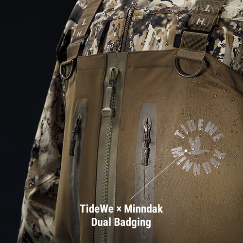 V,Jacket: Veil Avayde; Waders: Timber Shadow