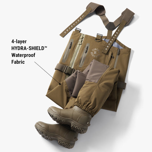 V,Jacket: Veil Avayde; Waders: Timber Shadow