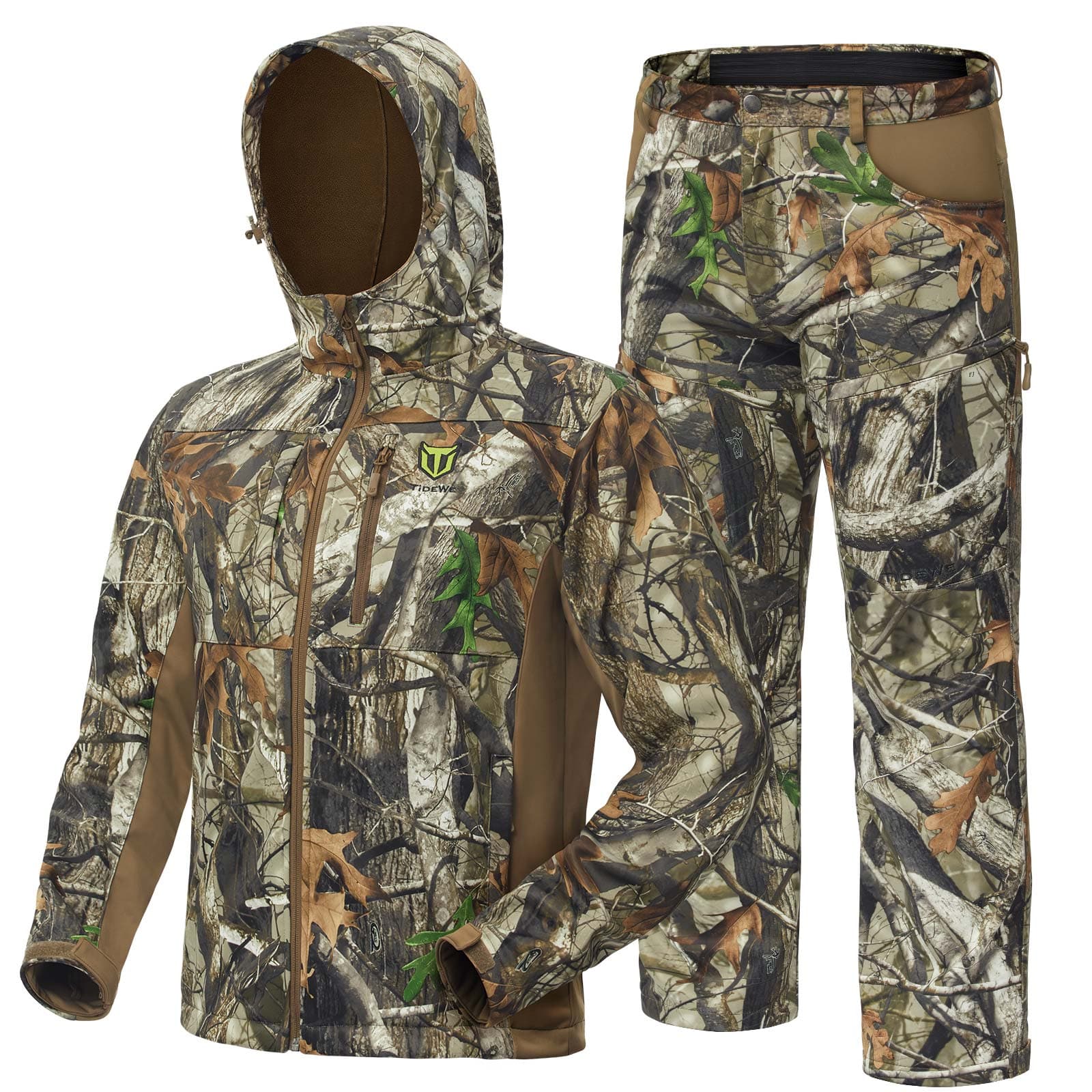 Waterproof Hunting Clothes  Camo Jacket and Pants - Next Camo G2 / L -  TideWe