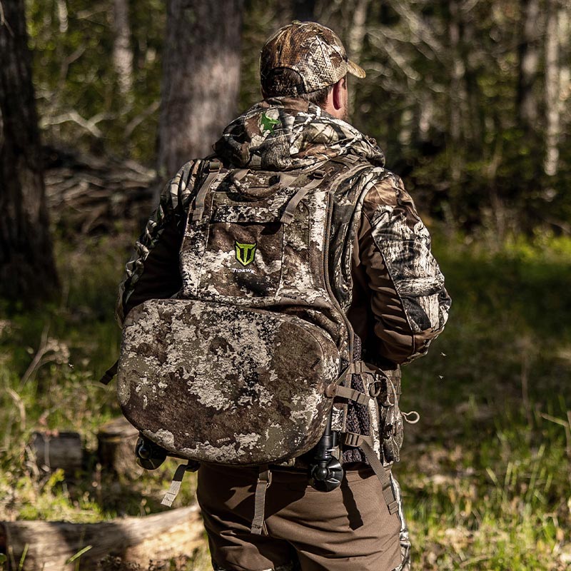 Turkey Vest with Seat, Game Pouch and Kickstand TideWe