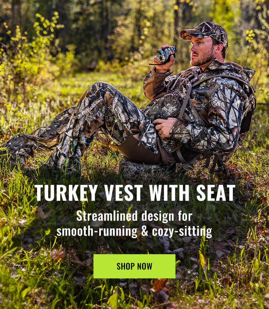TideWe Turkey Hunting Vest with Seat