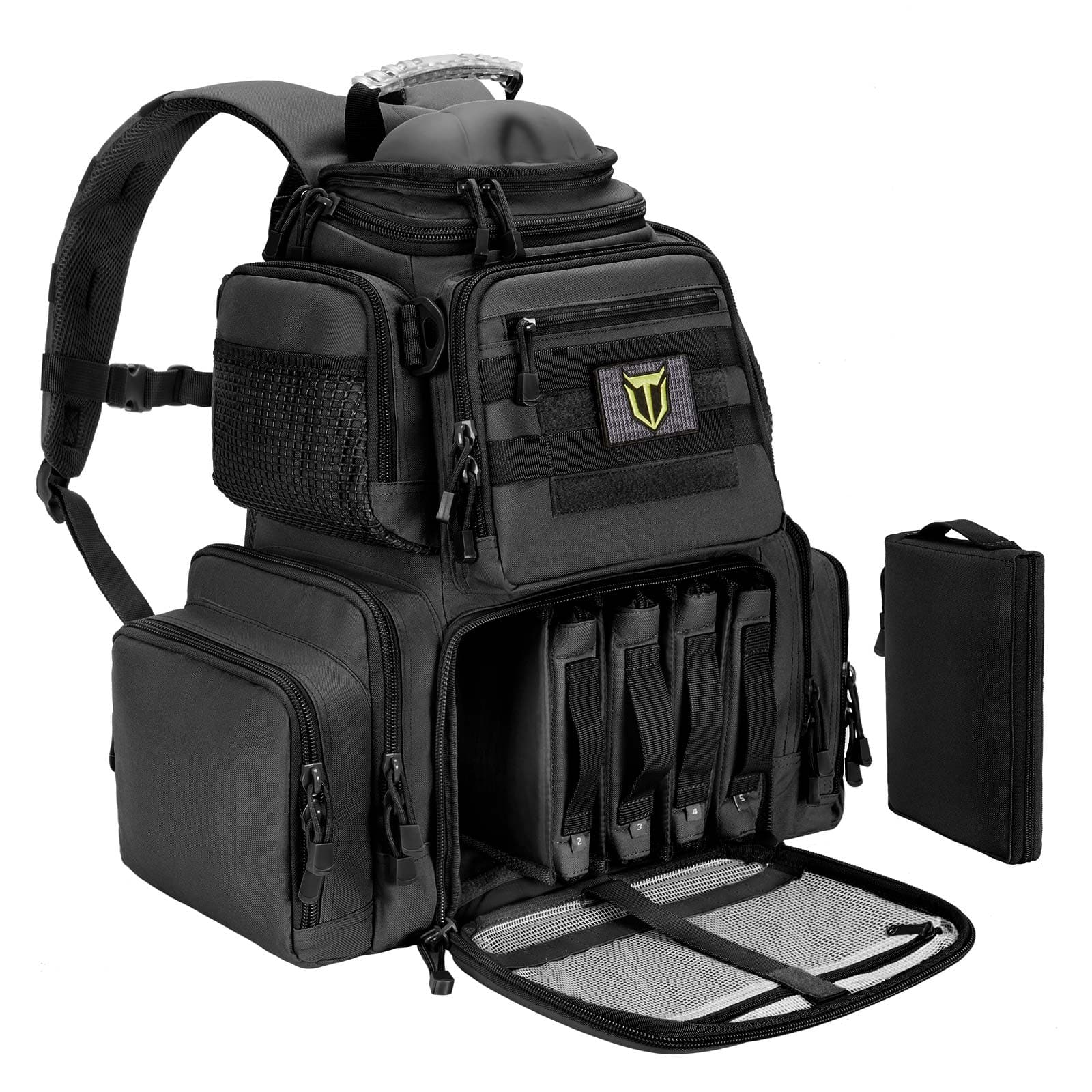 TideWe Range Backpack Bag Carrier Range Pack for Outdoors, Khaki