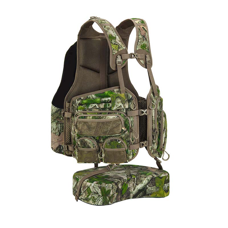 Turkey Hunting Vest with Seat and Kickstand TideWe