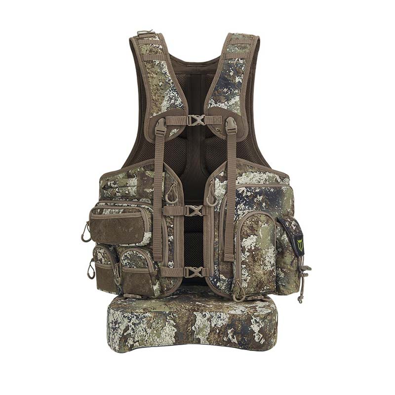 Turkey Hunting Vest with Seat and Kickstand TideWe