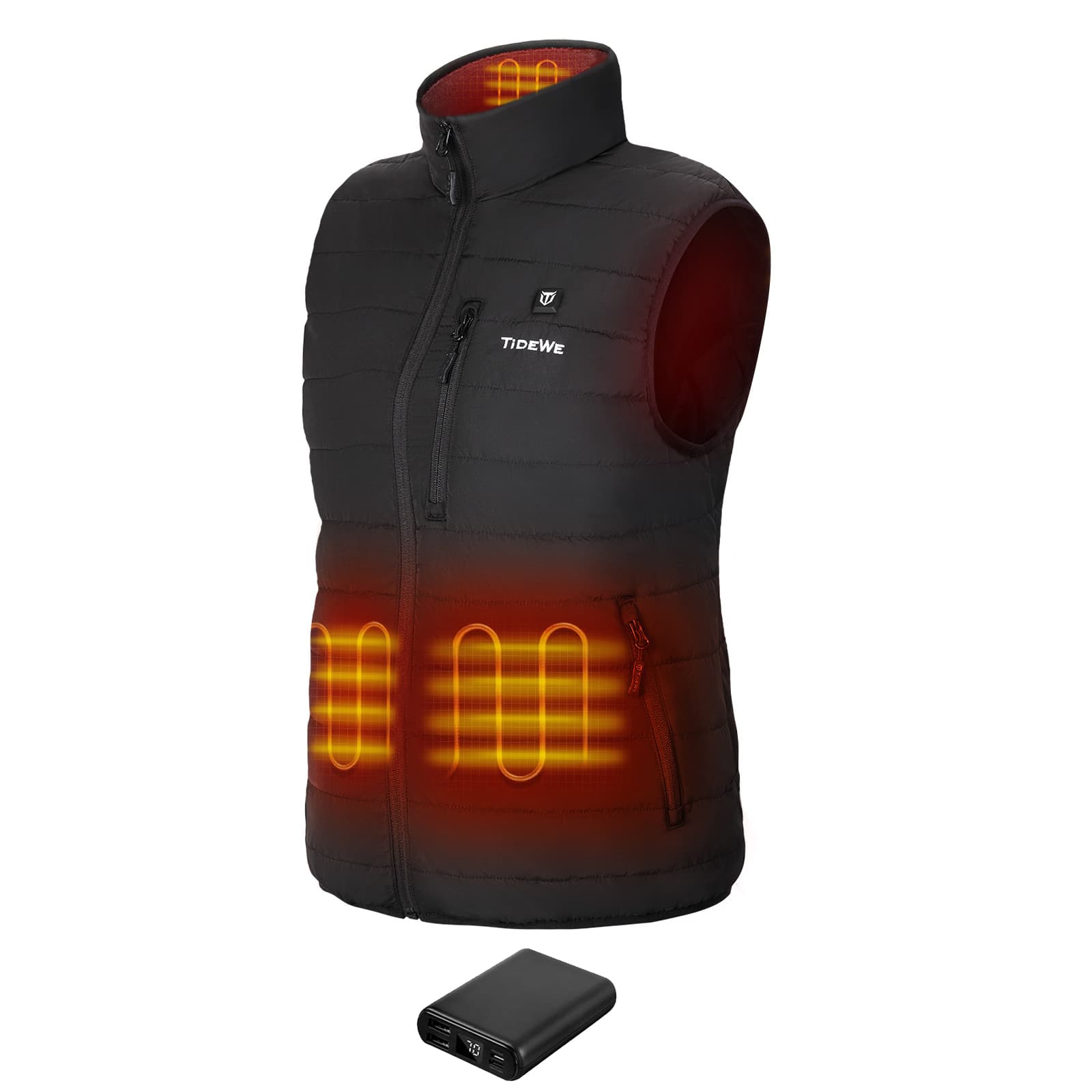 Ororo [all-new] Ultra-Compact Rechargeable Battery for Heated Vests, Heated Jack