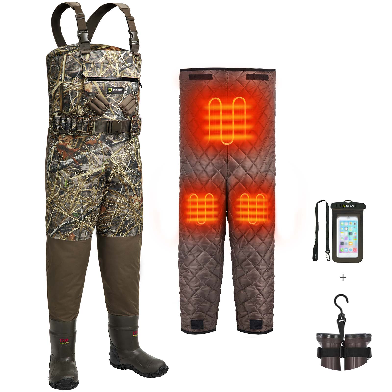 Neoprene Waders Dunhams Chest Waders For Men TideWe Bootfoot Chest