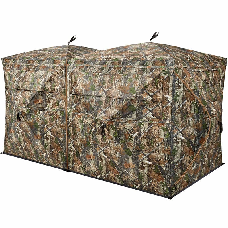 camouflage splicable hunting blind