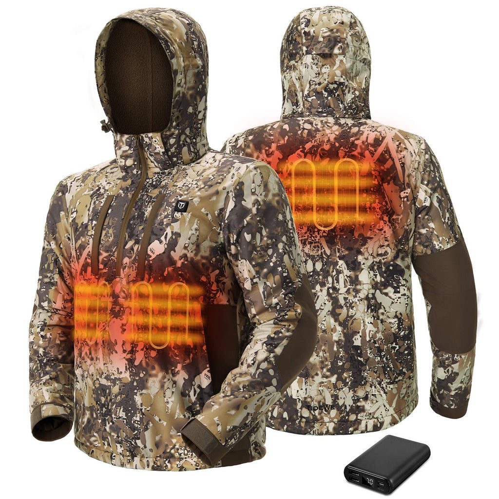  TIDEWE Hunting Bibs Heated with Battery, Insulated Fishing  Bibs (Next Camo G2 Size M) : Clothing, Shoes & Jewelry