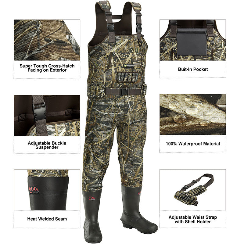 Realtree MAX5 Waterfowl Waders (600G & 800G) - TideWe
