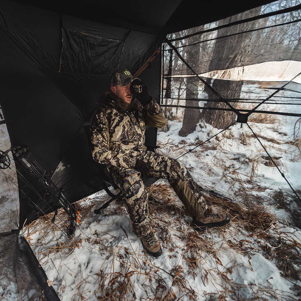 VisX See Through Pop Up Hunting Blind for Deer Hunting(2-3 People ...