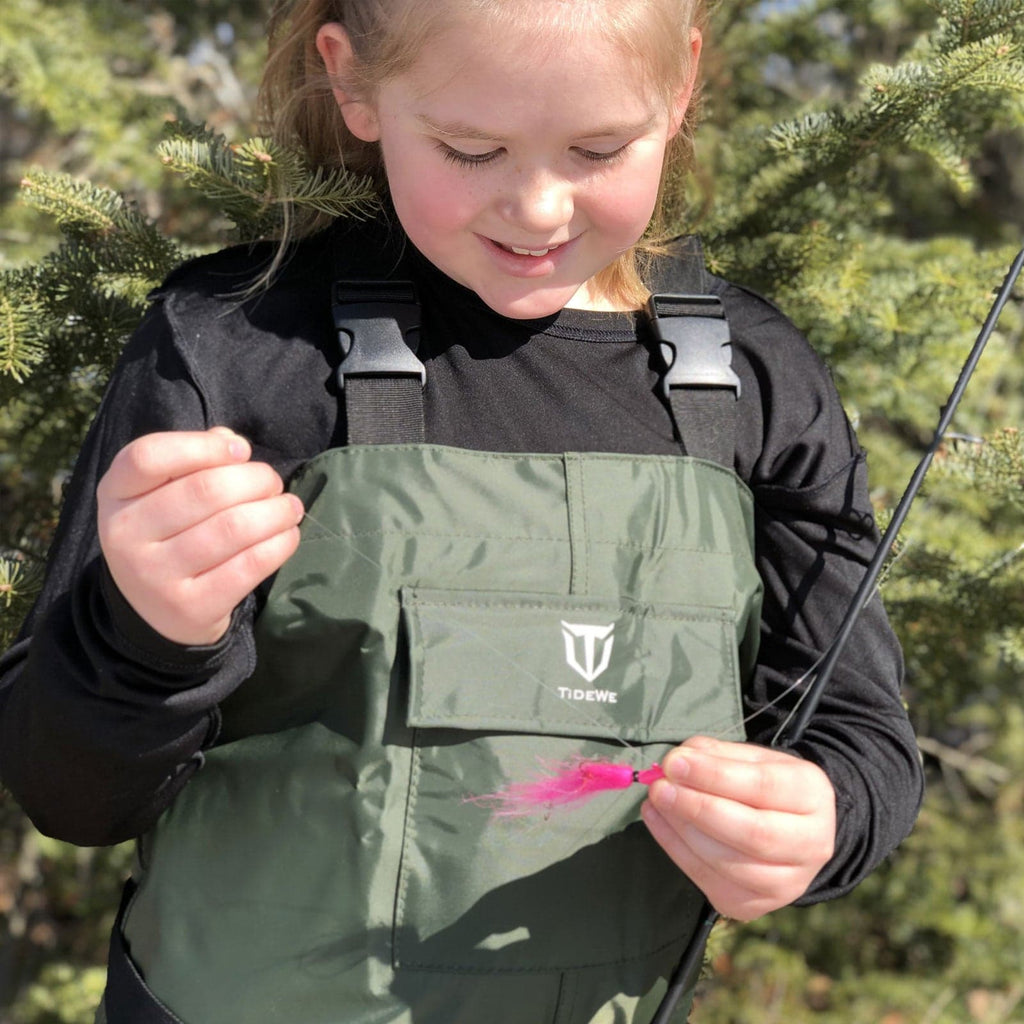 Chest Waders for Kids  Youth Waders Fishing Waders - TideWe