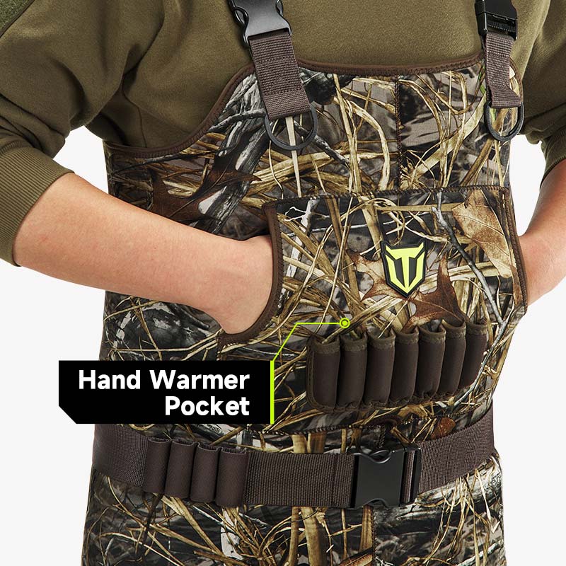 Bottomland Waders Duck Waders with Boots | Bottomland Camo Waders for Men, Women & Kids ...