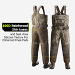 V,Waders: Realtree Legacy + Hoodie: Brown