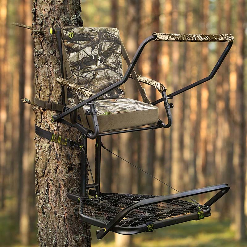 Layout Chair Hunting Hunting Chair 360 Silent Swivel Blind Folding Chair - TideWe