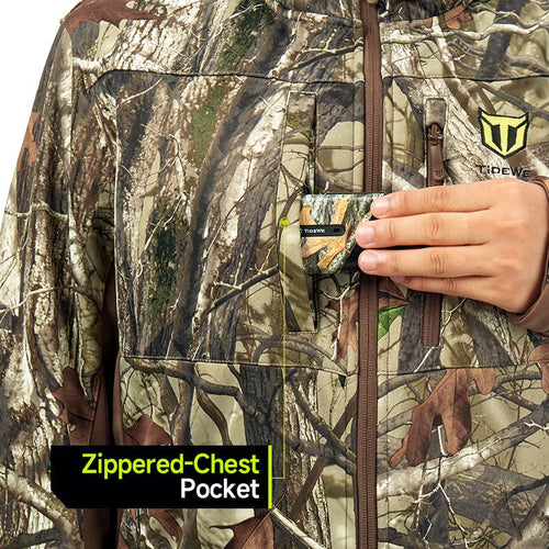 FLASH SALE Men's Hunting Clothes,Silent Water Resistant Camo Hunting Suits