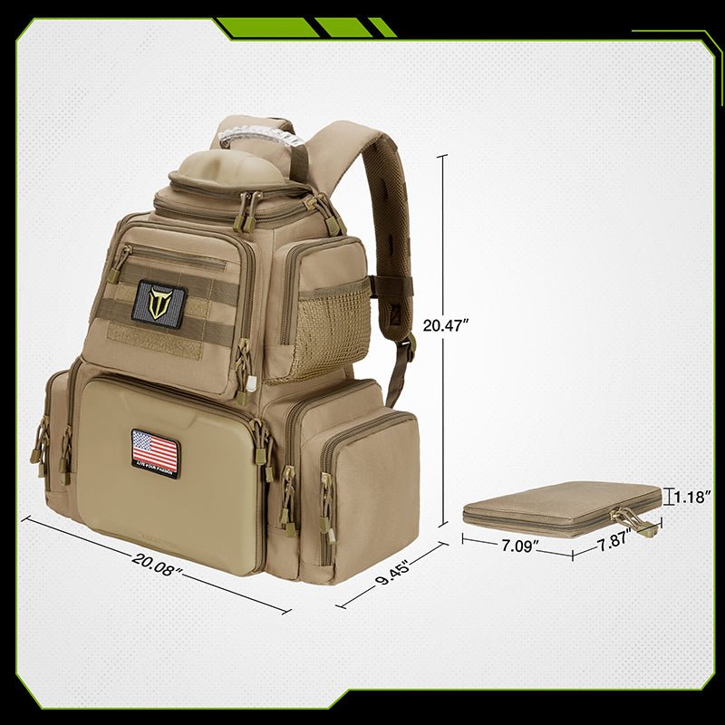 Range Back Cover Range Backpack Bag Carrier Range Pack for Outdoors - TideWe