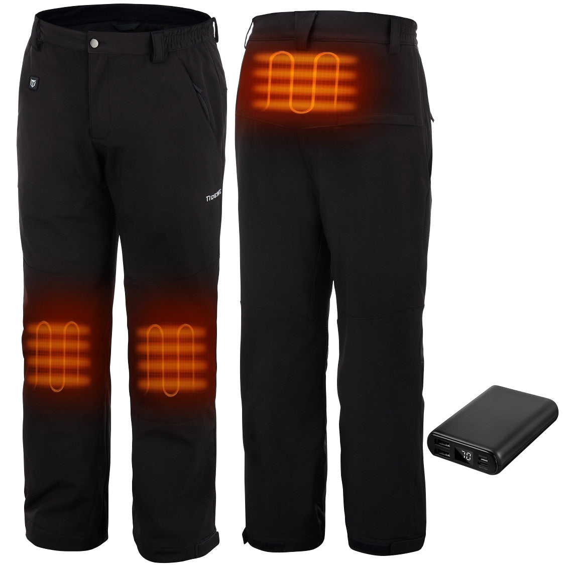 TideWe Hunting Pants Heated for Men with Battery Pack